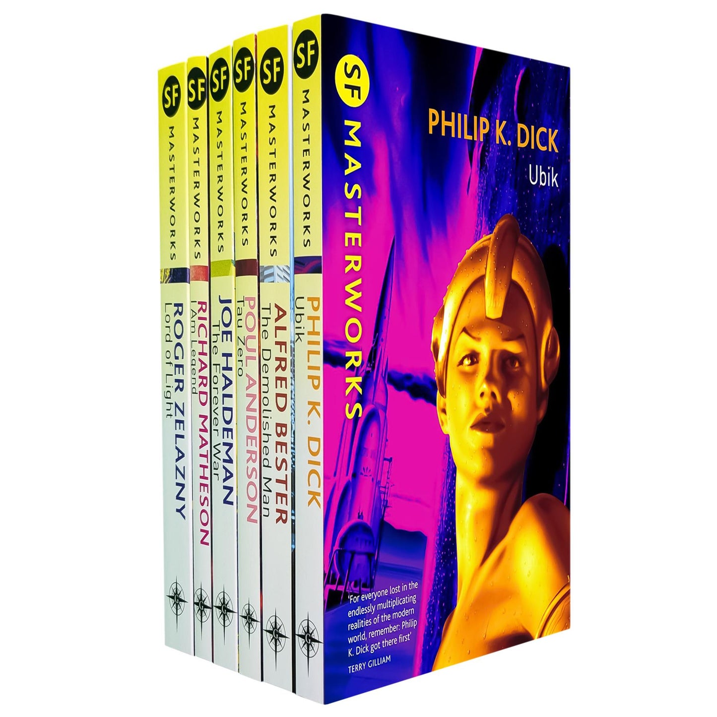 SF Masterworks Collection – Classic & Modern Sci-Fi Masterpieces by Roger Zelazny, Richard Matheson, Joe Haldeman, Alfred Bester, Poul Anderson & Philip K. Dick (6-Book Set)