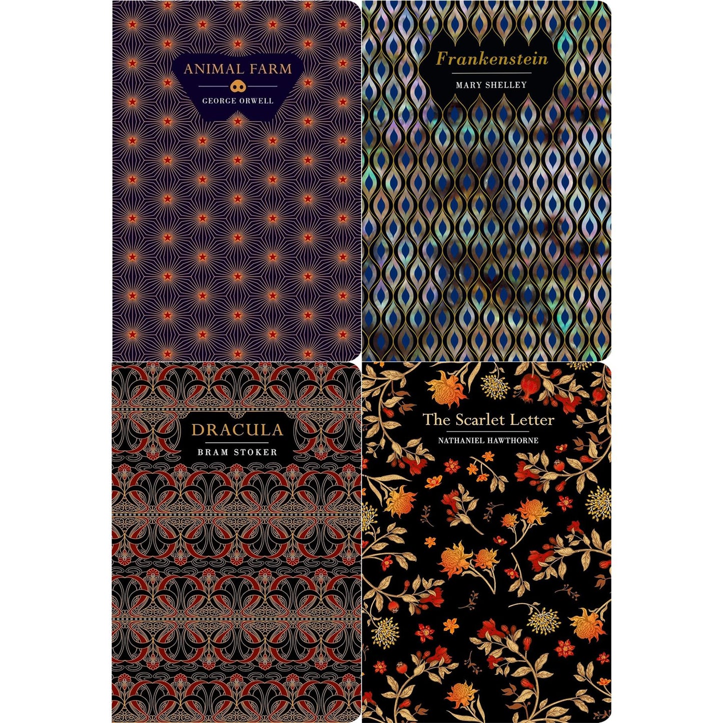 Timeless Classics Collection – 20 Exquisite Chiltern Editions with Six Notebooks | Perfect to Start Your Private Library | Luxurious Gift Set with Stunning Designs & Literary Masterpieces