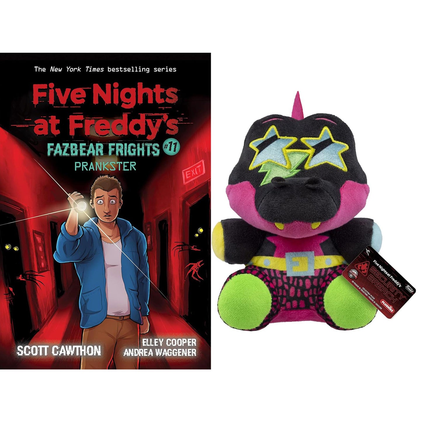 Five Nights at Freddy’s Complete Fazbear Frights 11-Book Collection with Exclusive Funko Plush: Montgomery Gator – Dive into the Horror and Mystery of Freddy’s World