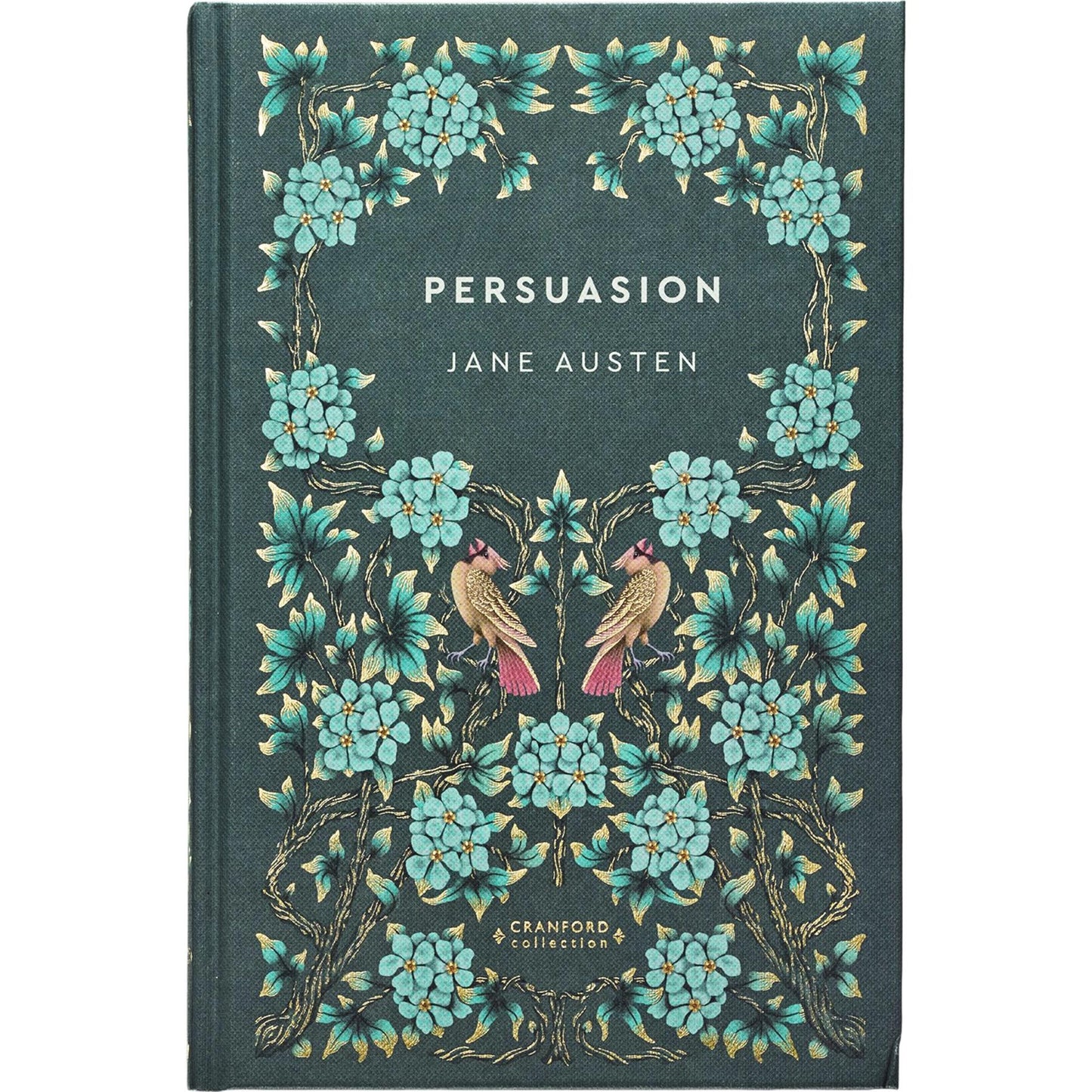 Jane Austen Cranford Edition Romantic Classics (Hardcover, 4 Books) with Pride and Prejudice Journal – Timeless Tales of Love, Wit, and Society in Elegant Gold-Stamped Designs