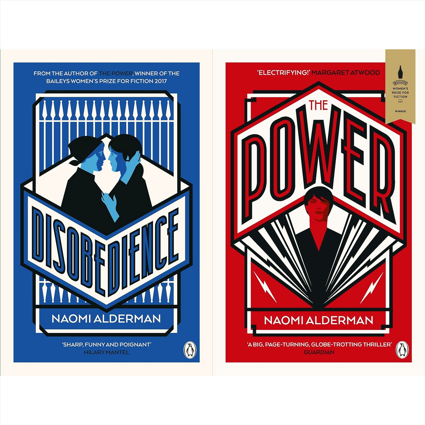 Disobedience & The Power: A Compelling Duo of Thought-Provoking Fiction by Naomi Alderman, Winner of the Baileys Women's Prize for Fiction 2017