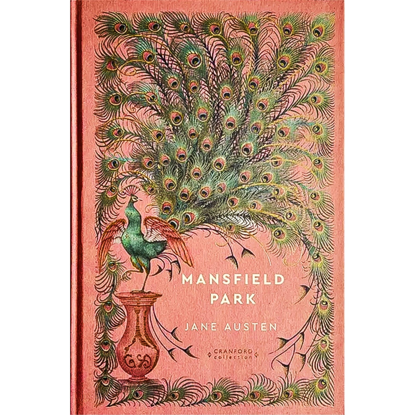 Jane Austen Cranford Edition Romantic Classics (Hardcover, 4 Books) with Pride and Prejudice Journal – Timeless Tales of Love, Wit, and Society in Elegant Gold-Stamped Designs