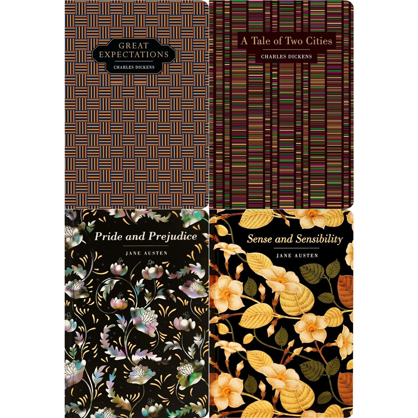 Timeless Classics Collection – 20 Exquisite Chiltern Editions with Six Notebooks | Perfect to Start Your Private Library | Luxurious Gift Set with Stunning Designs & Literary Masterpieces