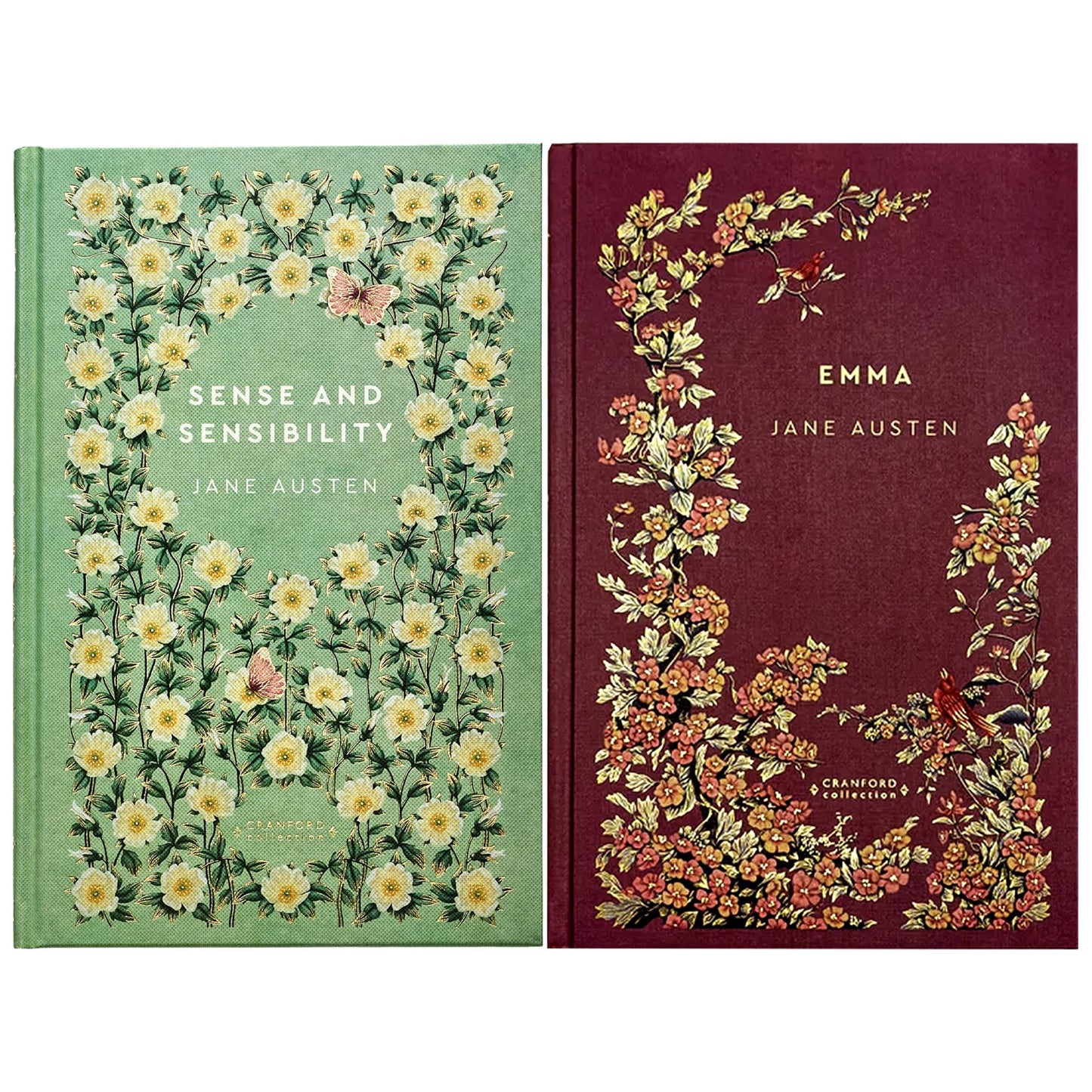The Complete Jane Austen Collection (Hardcover, 8 Books) – A Cranford Edition Set Celebrating Timeless Tales of Love, Society, and Wit in Regency England, Perfect for Readers and Collectors