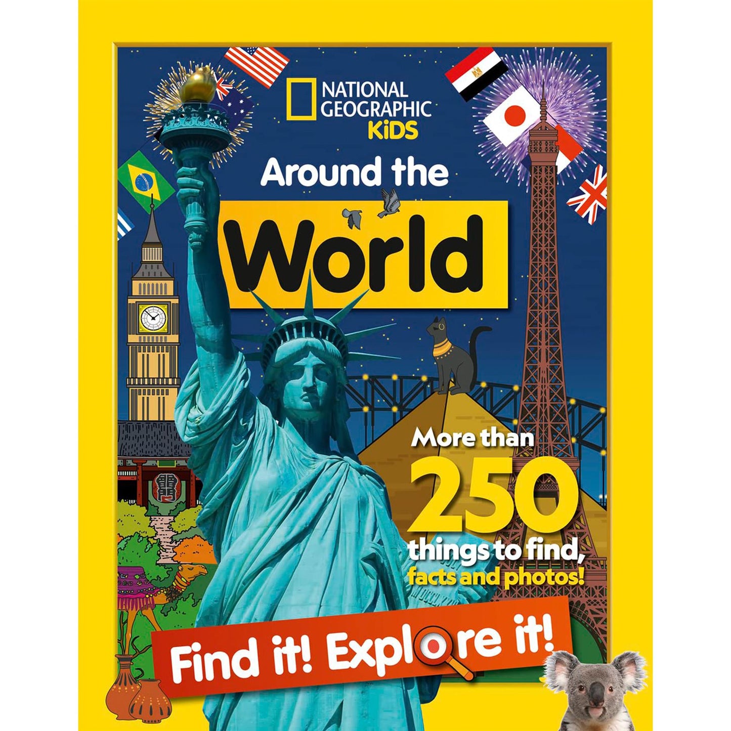 National Geographic Kids: Find It! Explore It! Collection – Interactive Adventures Across Oceans, Insects, Animals, Around the World, and Dinosaurs