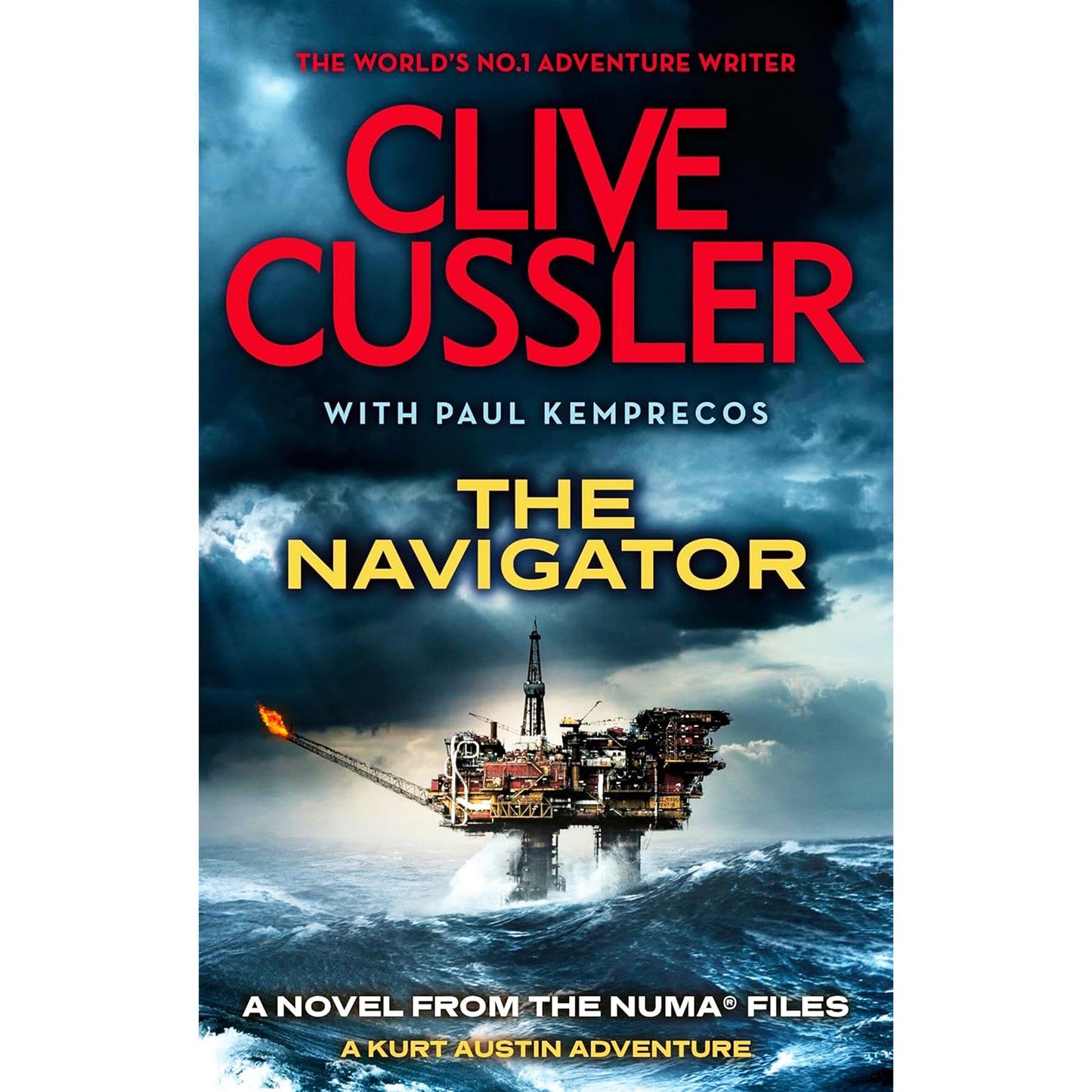 Clive Cussler’s NUMA Files 4-Book Set: “The Navigator,” “Medusa,” “Devil’s Gate,” and “The Storm” – Gripping Maritime Thrillers and Action-Packed Adventures