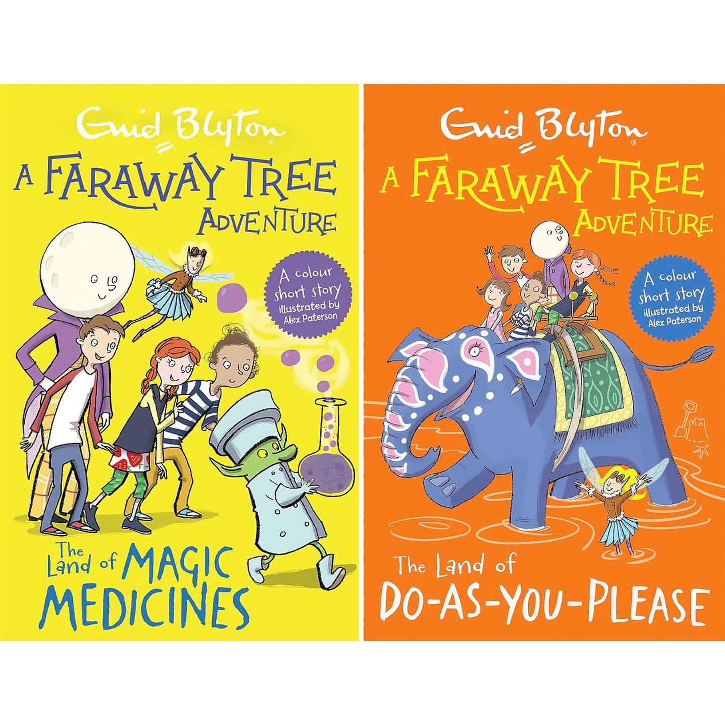 The Faraway Tree Magical Lands Collection – 8-Book Set by Enid Blyton: Enchanted Adventures for Young Readers (Paperback)