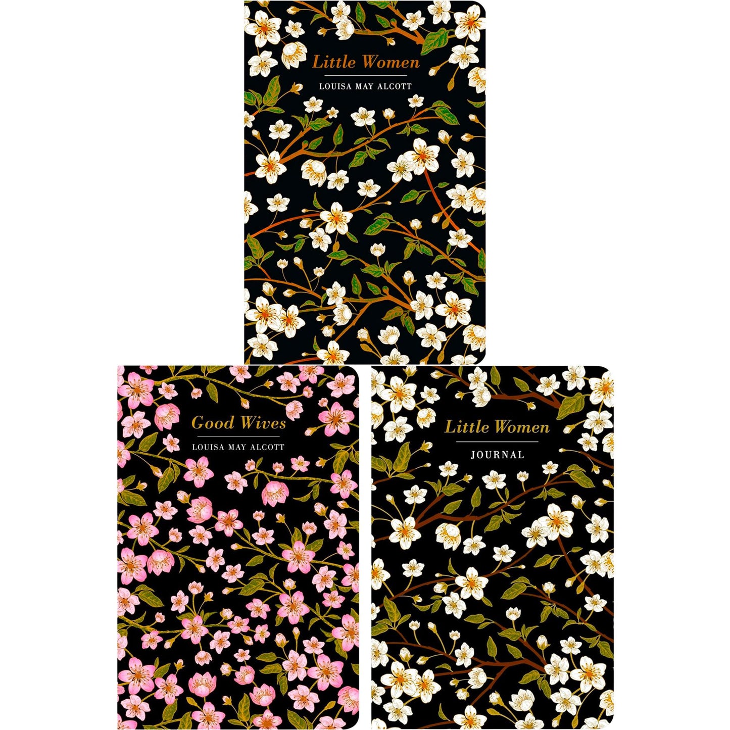 The Little Women Collection: Little Women & Good Wives (Hardcover, 2 Books) with a Matching Journal – Timeless Classics in Exquisite Chiltern Editions