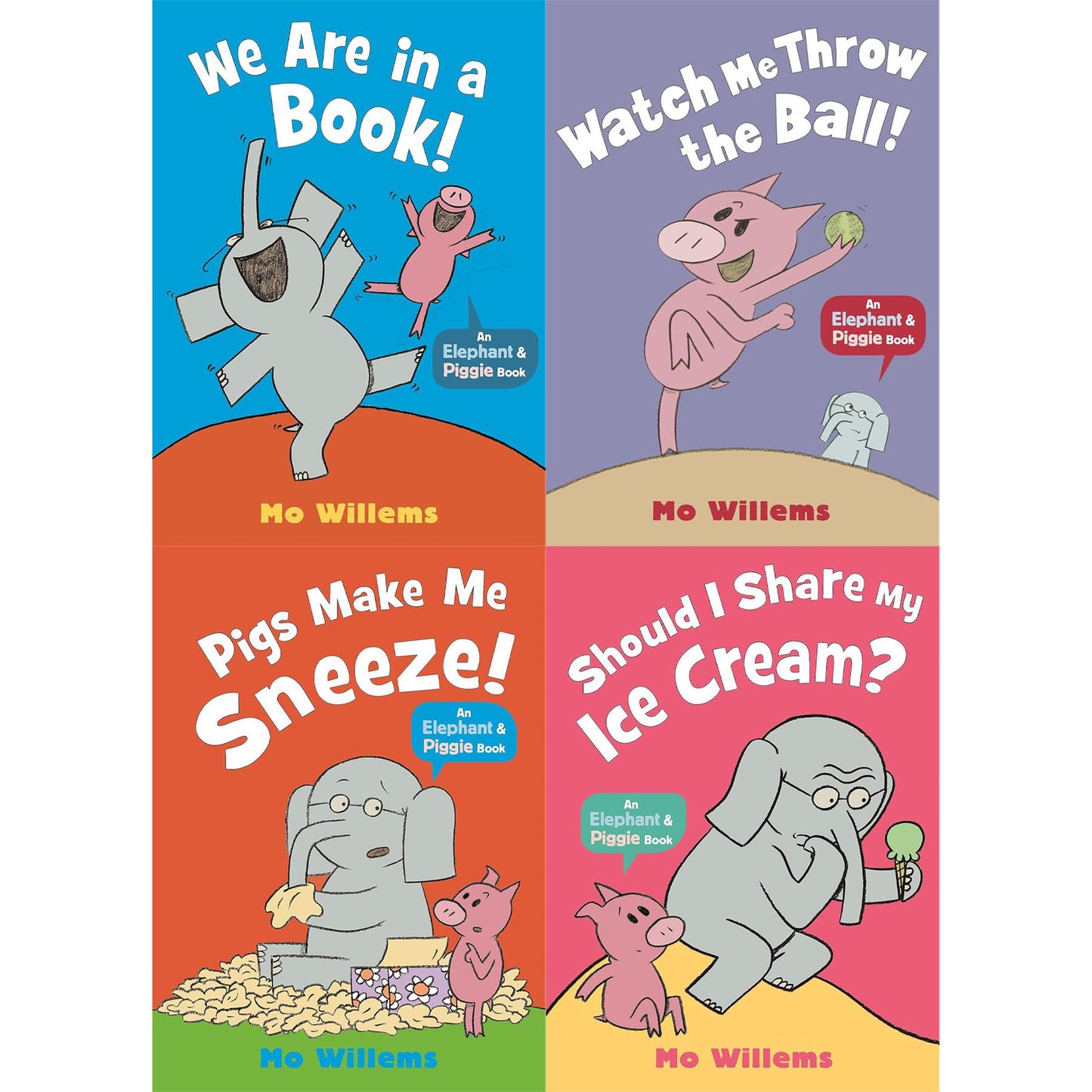 Mo Willems' Elephant & Piggie Collection: 16 Book Set of Heartwarming and Hilarious Adventures in Friendship, Fun, and Life Lessons for Early Readers