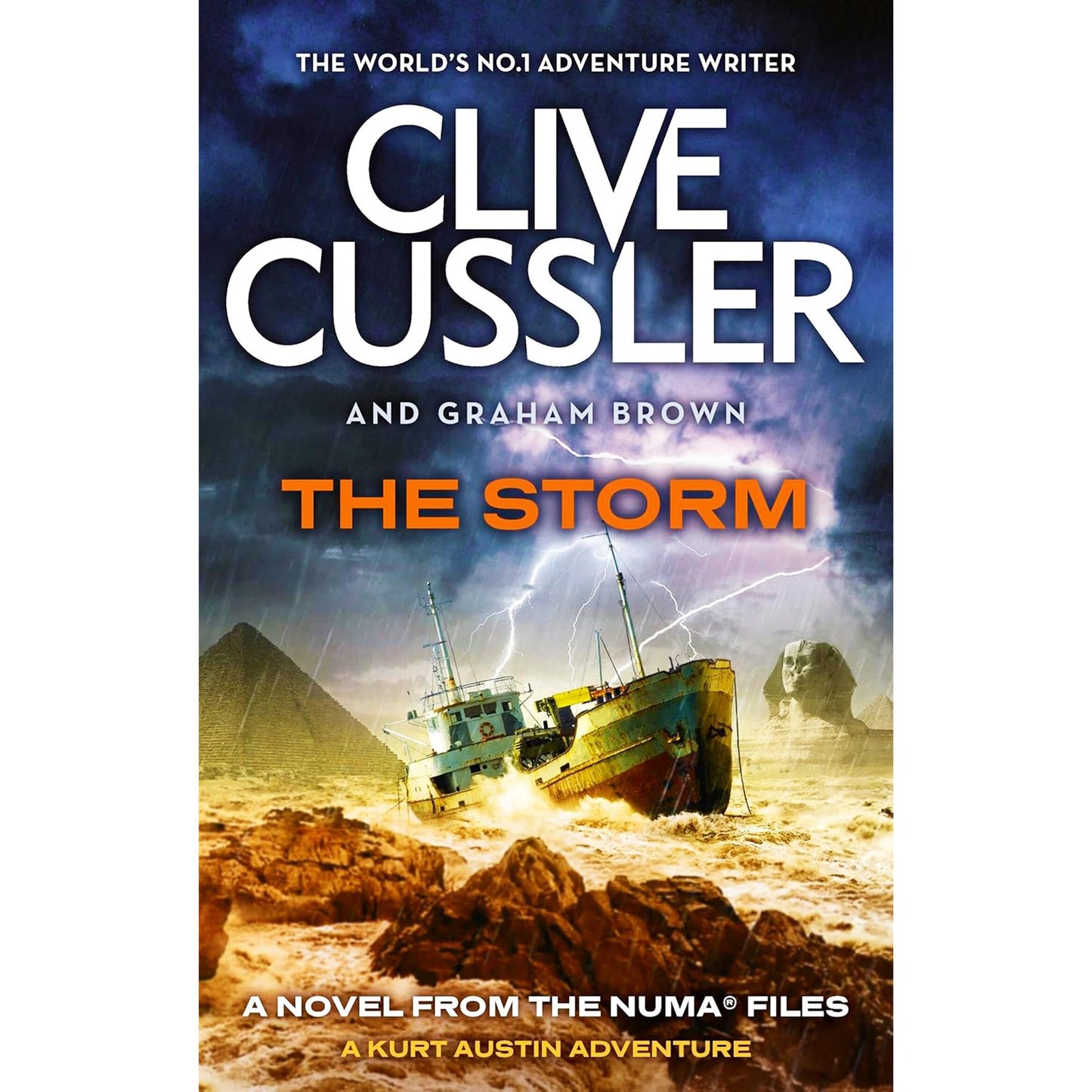 Clive Cussler’s NUMA Files 4-Book Set: “The Navigator,” “Medusa,” “Devil’s Gate,” and “The Storm” – Gripping Maritime Thrillers and Action-Packed Adventures