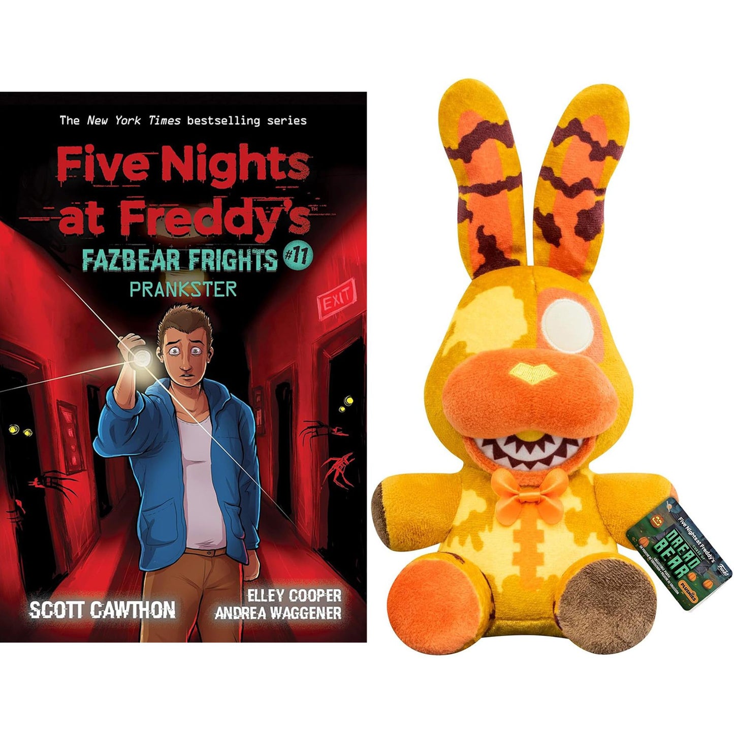 Five Nights at Freddy’s Complete Fazbear Frights 11-Book Collection with Exclusive Funko Plush: Jack-O-Bonnie – Uncover Dark Secrets and Thrills