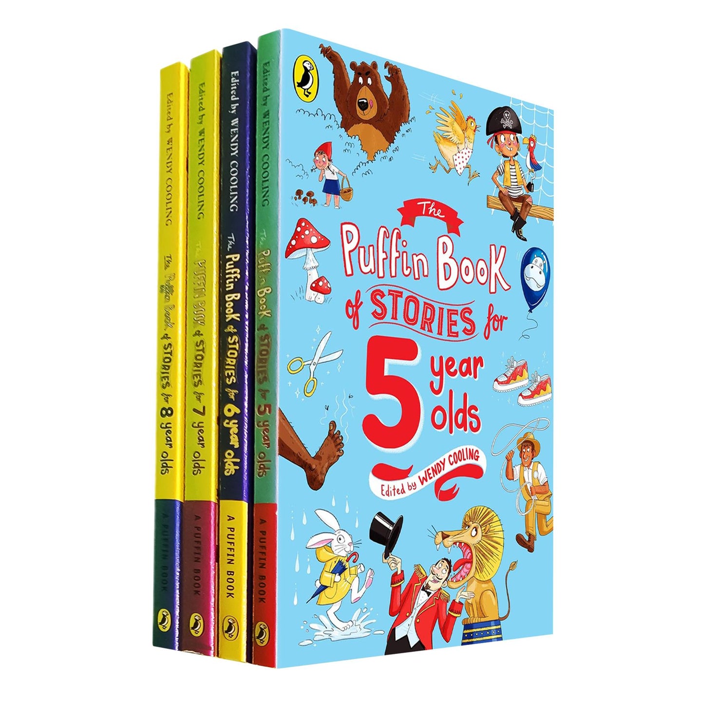 Puffin's Story Collection for Young Readers: Age-Appropriate Tales Featuring Magical Adventures and Classic Stories for Children Aged 5 to 8 to Foster a Lifelong Love of Reading