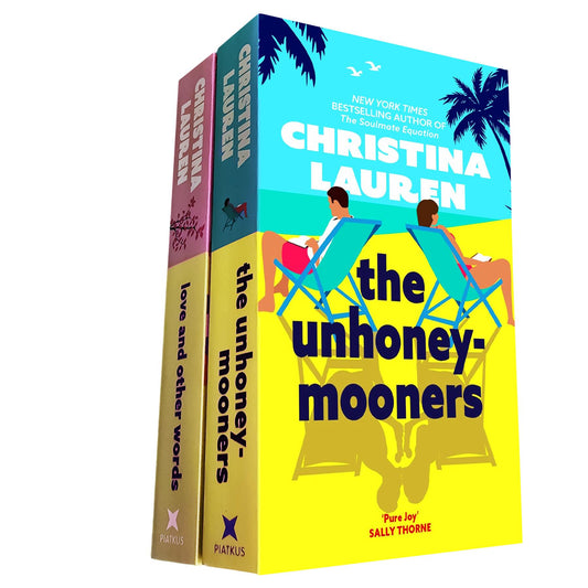 The Unhoneymooners & Love and Other Words: A Bestselling Duo of Heartwarming Romantic Comedies by Christina Lauren, Featuring Love, Second Chances, and Emotional Journeys Full of Humour and Heart