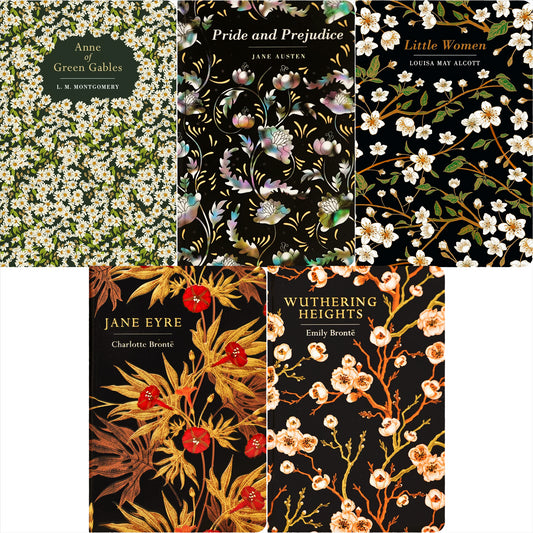 Beloved Heroines Collection: Anne of Green Gables, Pride and Prejudice, Little Women & More (Hardcover, 5 Books) – Timeless Classics in Exquisite Chiltern Editions