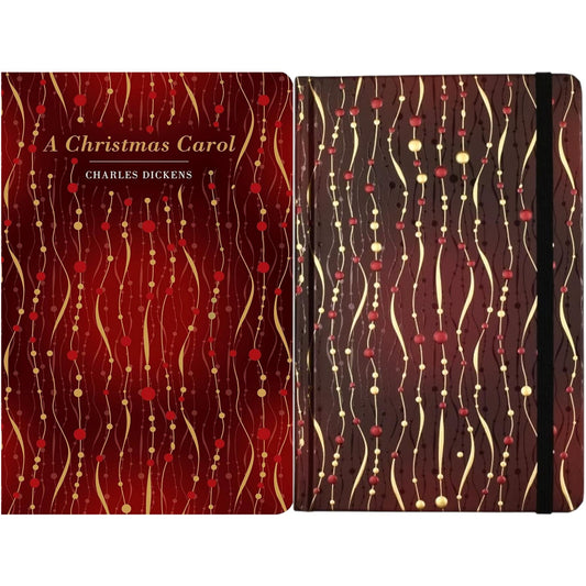 The Christmas Carol Collection: Holiday Classic by Charles Dickens with a Matching Ruled Notebook (Hardcover) in Exquisite Chiltern Editions