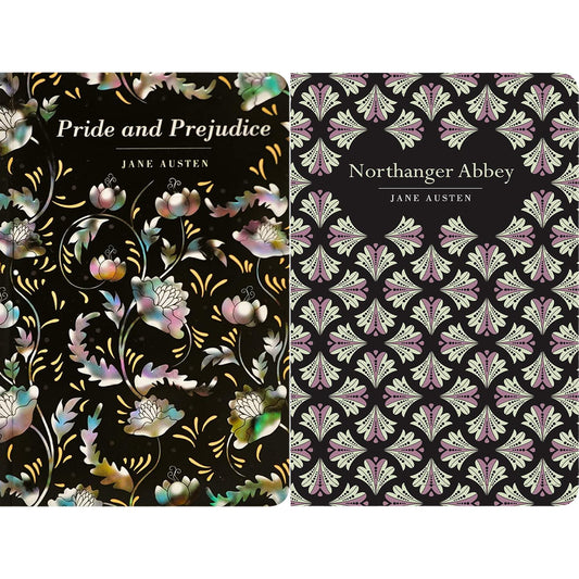 Pride and Prejudice & Northanger Abbey by Jane Austen (Hardcover, 2 Books) – Timeless Romance & Satire in Exquisite Chiltern Editions
