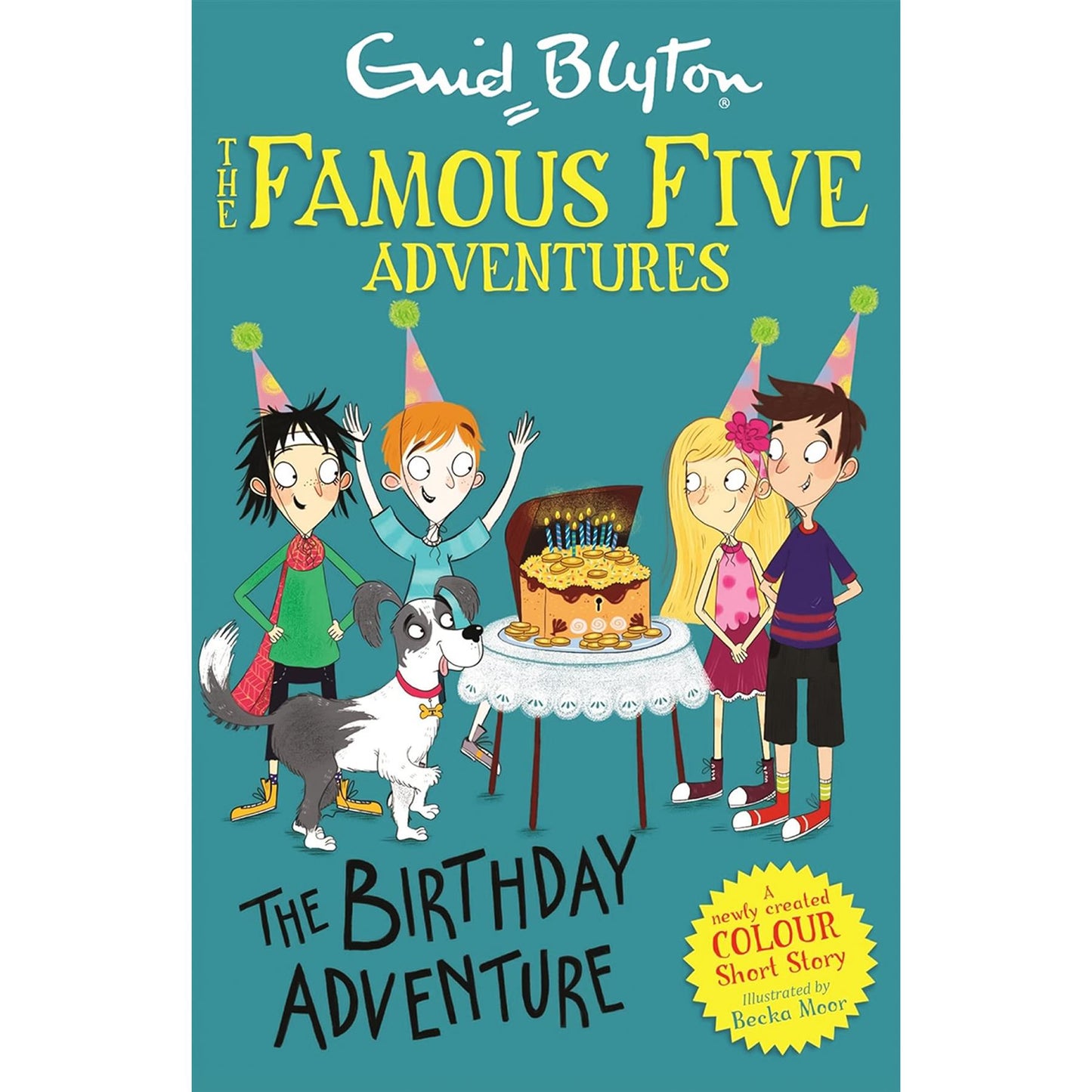 Famous Five Colour Short Stories – 3-Book Set: Five and a Half-Term Adventure, The Birthday Adventure & Five to the Rescue! by Enid Blyton (Paperback)