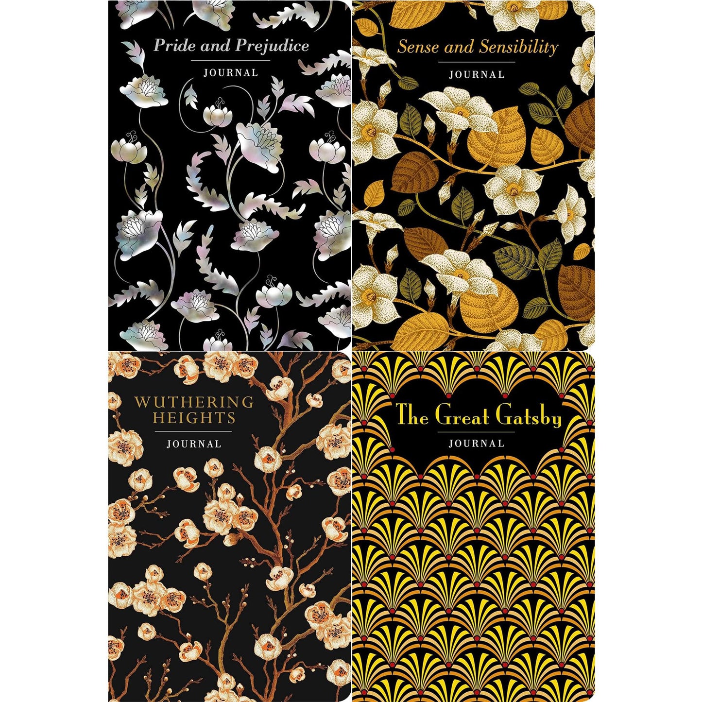 Timeless Classics Collection – 20 Exquisite Chiltern Editions with Four Journals - A Stunning Gift Set Featuring Literary Masterpieces with Elegant Covers, Gilt Edges & Thoughtful Book Quotes