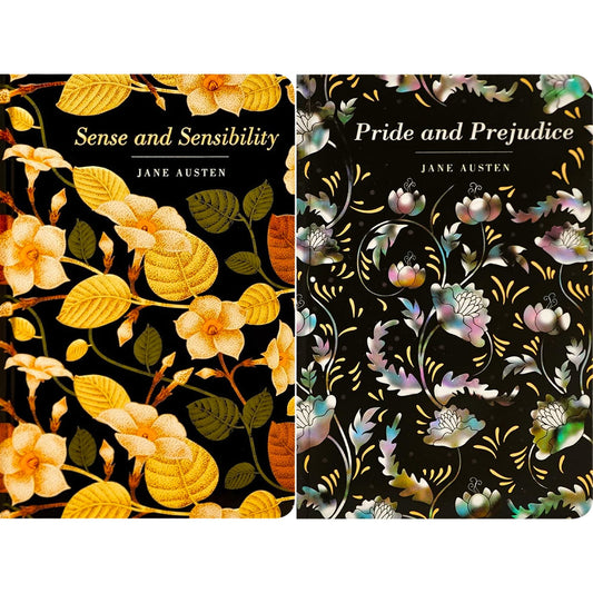 The Jane Austen Romance Collection: Pride and Prejudice & Sense and Sensibility (Hardcover, 2 Books) – Timeless Love Stories in Exquisite Chiltern Editions