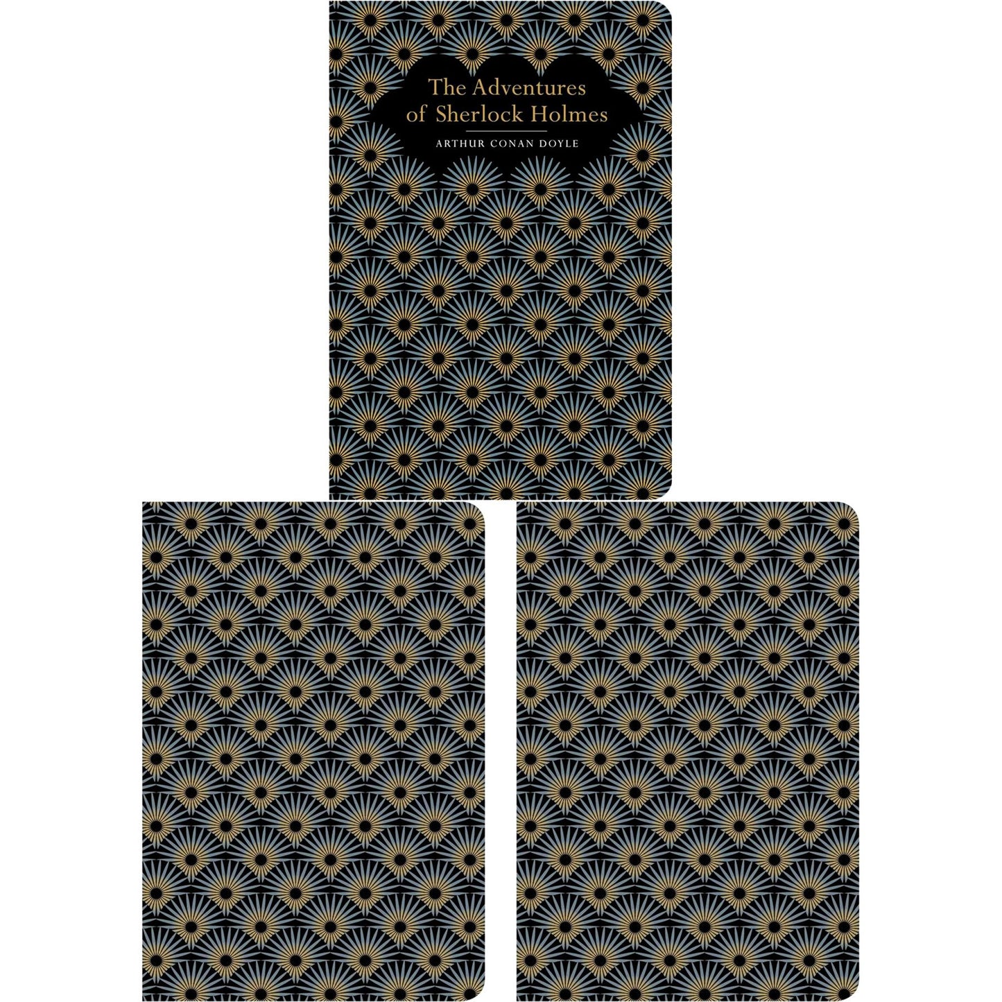 The Sherlock Holmes Collection: Adventures of Sherlock Holmes (Hardcover) with Matching Ruled & Blank Notebooks – Classic Detective Stories in Exquisite Chiltern Editions
