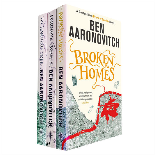 The Rivers of London Series by Ben Aaronovitch: Magical Investigations Continue in Broken Homes, Foxglove Summer, and The Hanging Tree