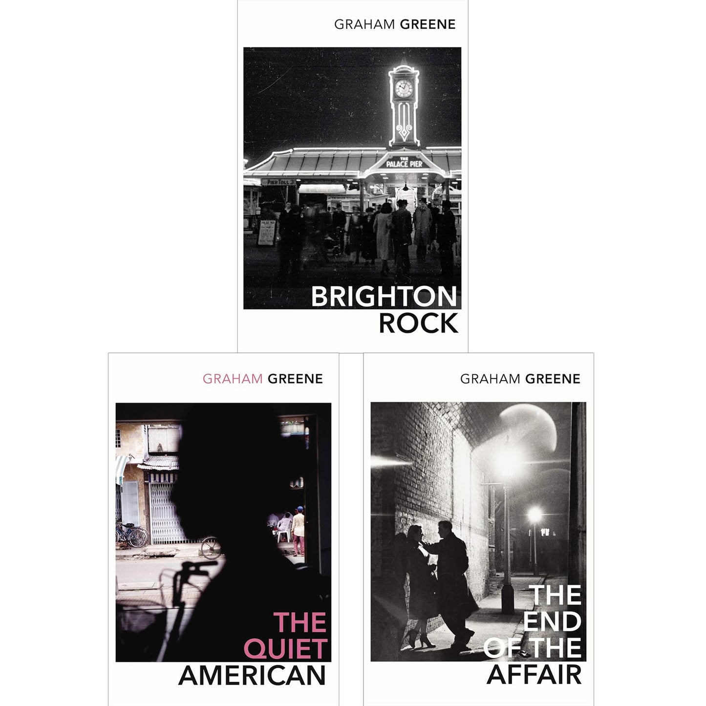 Graham Greene: Essential Novels – Brighton Rock, The Quiet American & The End of the Affair – Exploring Morality, Love and the Impact of War on Human Relations (3-Book Set)