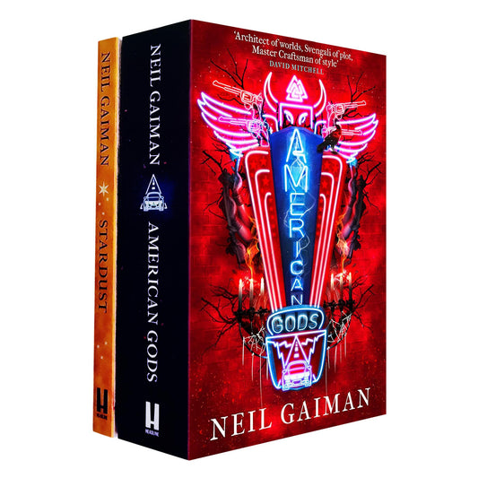 Neil Gaiman Fantasy Collection: Delve into Enchantment and Myth with ‘Stardust’—a Magical Adventure—and ‘American Gods’—an Epic Tale of Old and New Deities