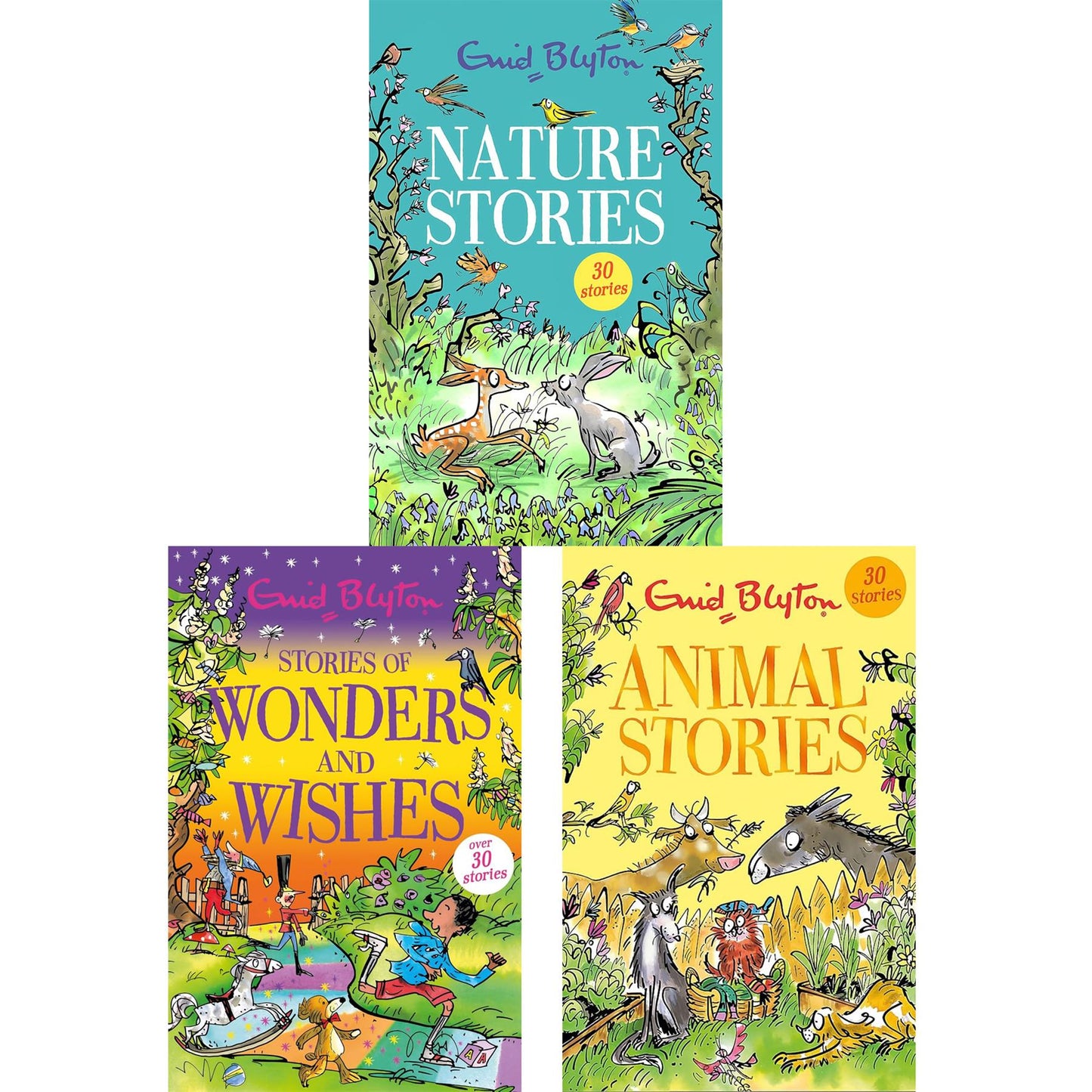 Enid Blyton’s Classic Story Collection: 9-Book Set of Timeless Tales Filled with Adventure, Magic, and Heartwarming Lessons in Friendship for Young Readers