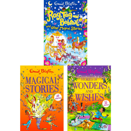 The Enid Blyton Stories Collection: Magical Stories, Wonders and Wishes & Rag, Tag and Bobtail for Young Readers (Paperback, 3 Books)
