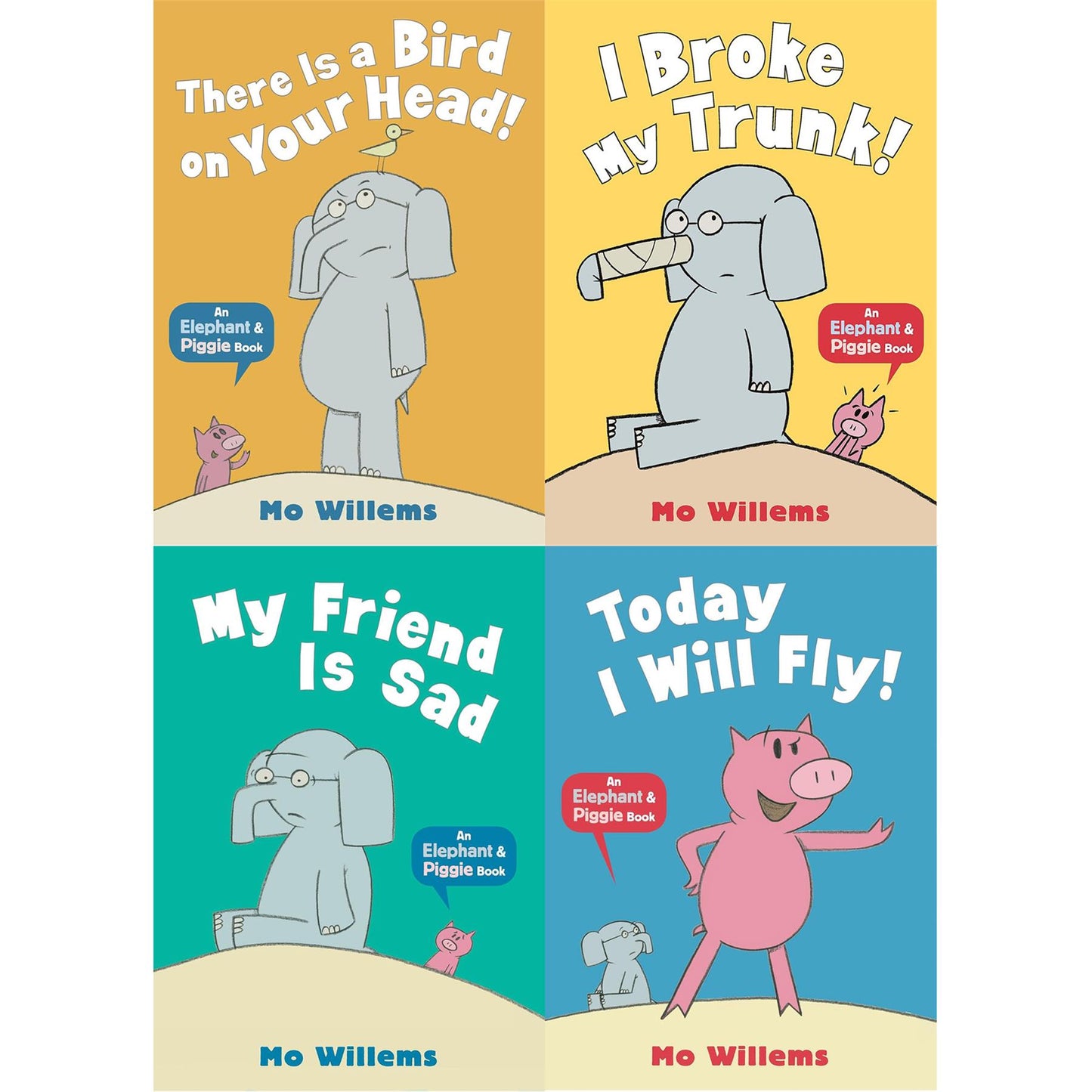 Mo Willems' Elephant & Piggie Collection: 16 Book Set of Heartwarming and Hilarious Adventures in Friendship, Fun, and Life Lessons for Early Readers