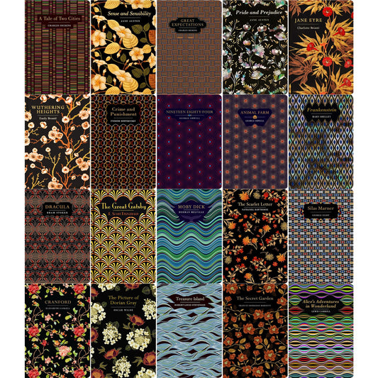 Timeless Classics Collection – 20 Exquisite Chiltern Editions - Perfect to Start Your Private Library - Beautifully Designed Hardcovers with Embossed Covers, Gilt Edges & Ribbon Bookmarks