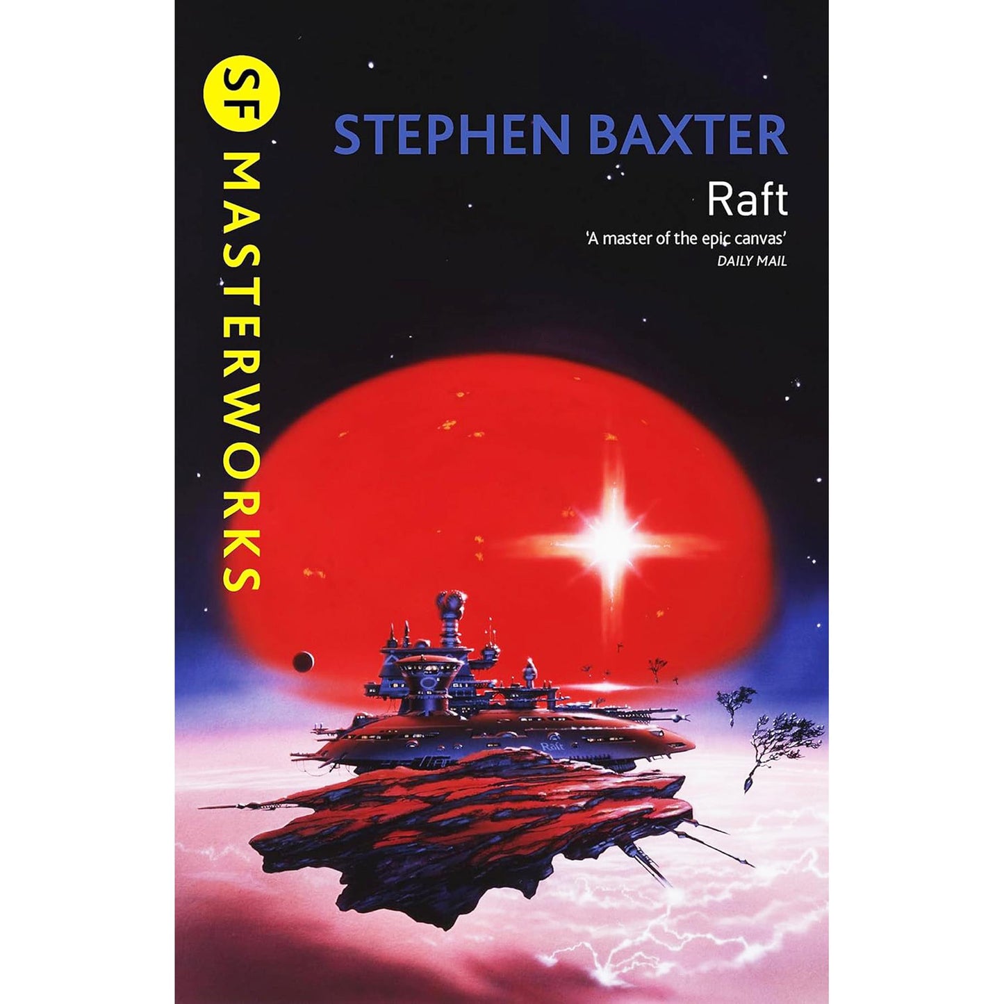 SF Masterworks Collection – Space Exploration, Survival & Human Evolution in Raft by Stephen Baxter, Fountains of Paradise & Hammer of God by Arthur C. Clarke (3-Book Set)