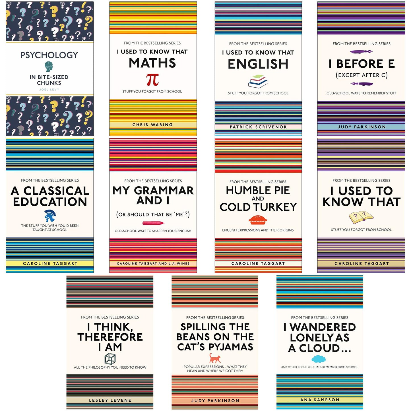 The “I Used to Know That” Essential Knowledge Collection: 11-Book Set of Classic Insights in Psychology, Language, Literature, and Philosophy for Curious Minds