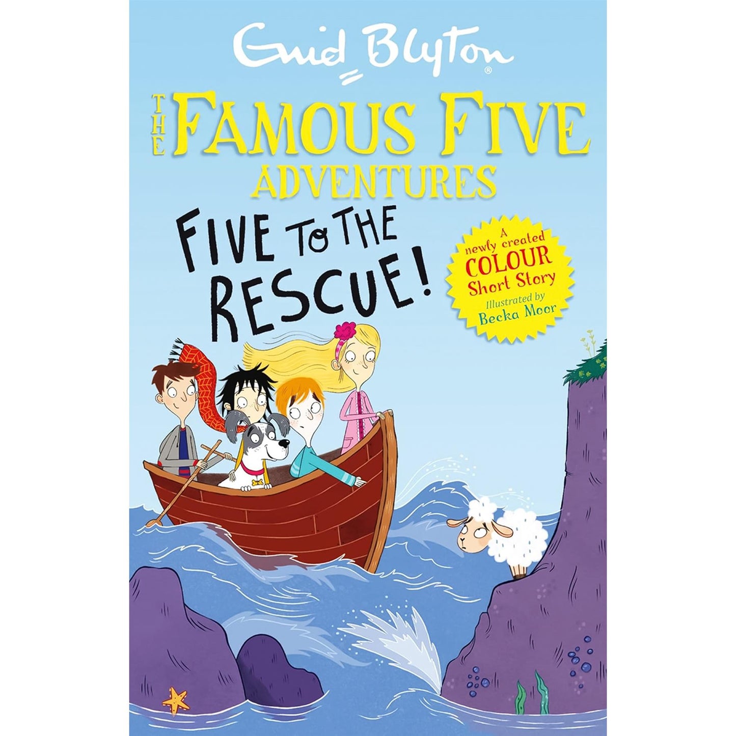 Famous Five Colour Short Stories – 3-Book Set: Five and a Half-Term Adventure, The Birthday Adventure & Five to the Rescue! by Enid Blyton (Paperback)