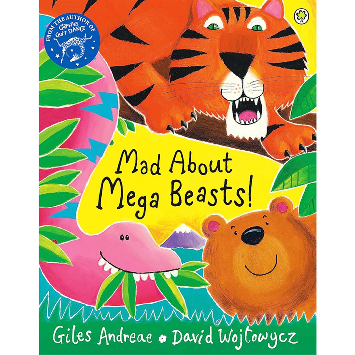 Mad About Minibeasts! & Mad About Mega Beasts!: A Fun Collection by Giles Andreae & David Wojtowycz, Featuring Rhymes and Colorful Illustrations of Fascinating Small and Large Creatures