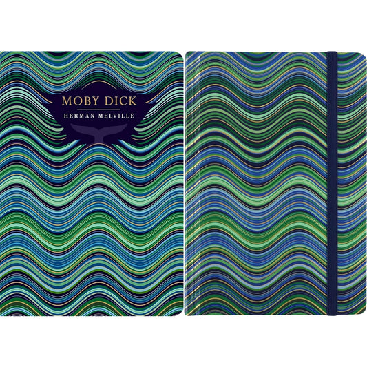 The Moby Dick Collection: Herman Melville’s Classic Novel with a Matching Ruled Notebook (Hardcover) in Exquisite Chiltern Editions