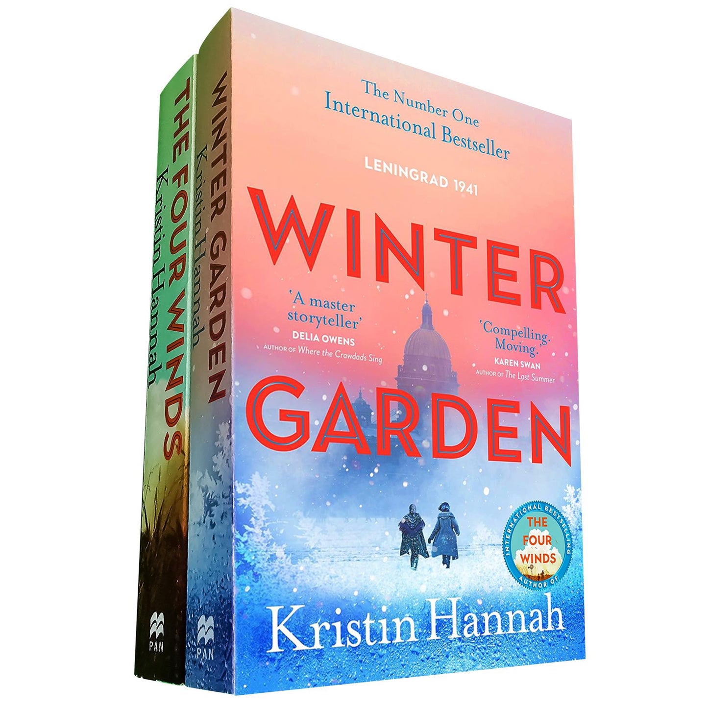 Kristin Hannah’s Heartfelt Historical Fiction Collection (2 Books Set): Winter Garden – Hidden Family Secrets from WWII, and The Four Winds – A Story of Survival and Hope During the Great Depression