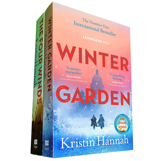 Kristin Hannah’s Heartfelt Historical Fiction Collection (2 Books Set): Winter Garden – Hidden Family Secrets from WWII, and The Four Winds – A Story of Survival and Hope During the Great Depression