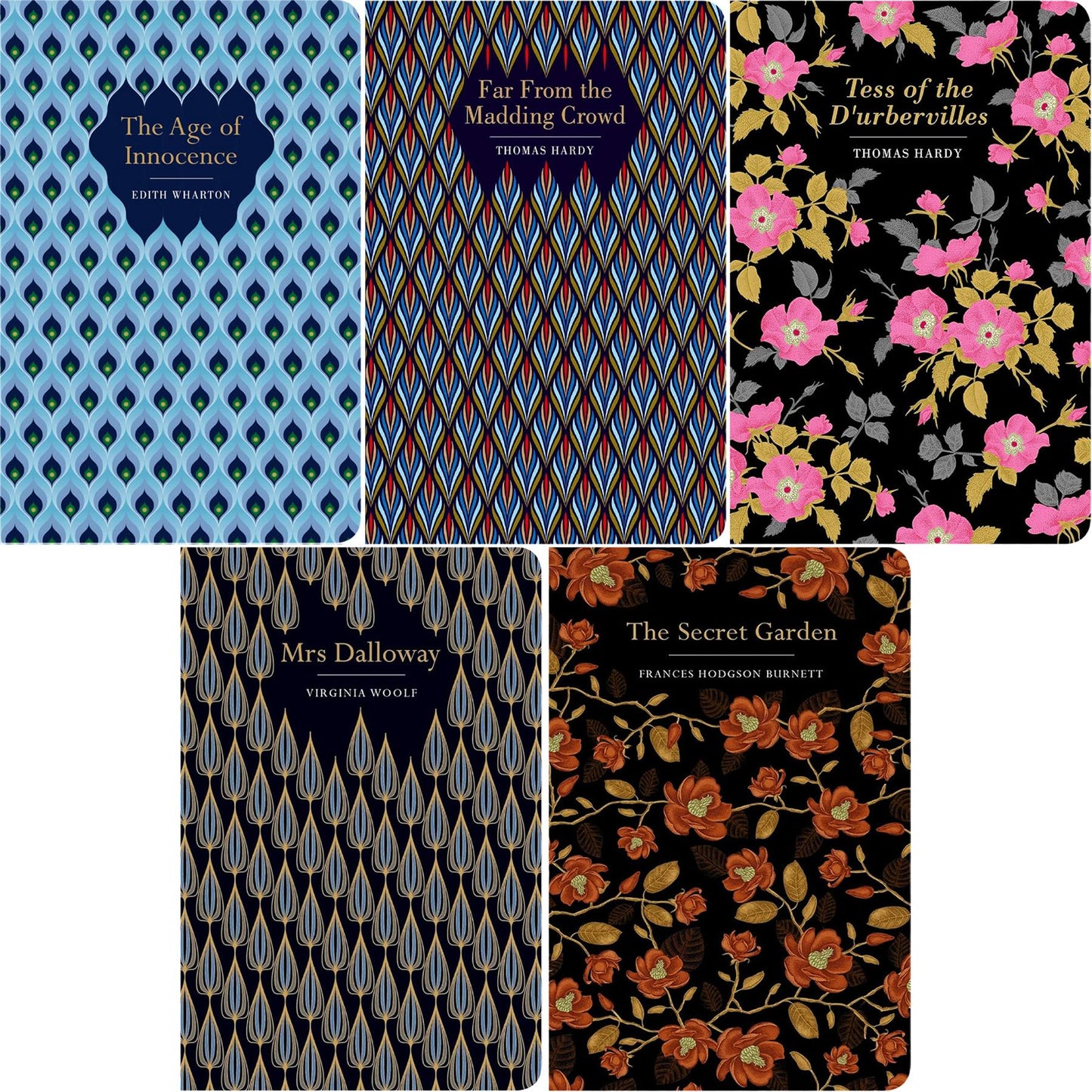 The Women in Literature Collection: Wuthering Heights, Little Women, Tess of the D’Urbervilles & More (Hardcover, 20 Books) with Five Journals – Timeless Classics in Elegant Chiltern Editions