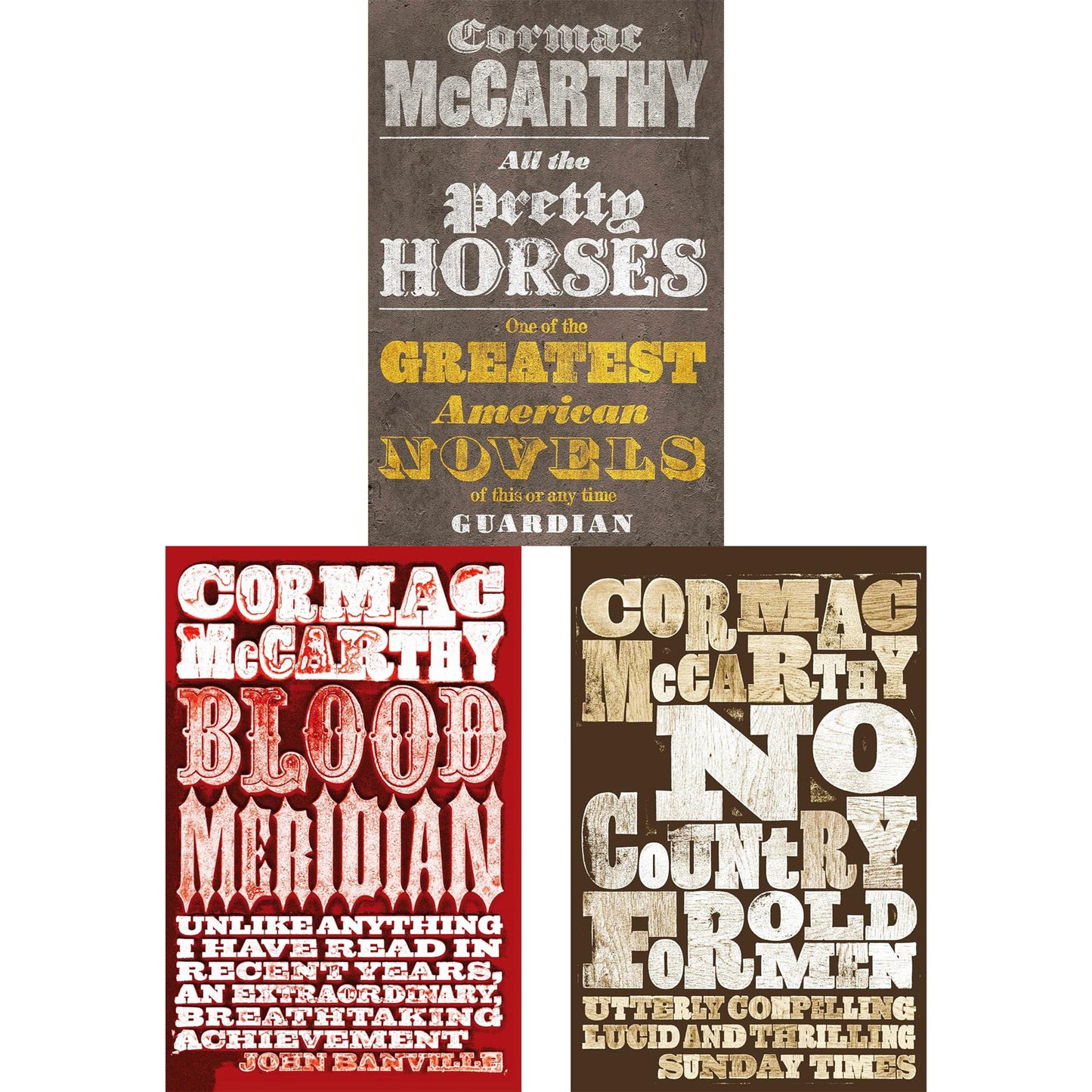 Frontier Tales: All the Pretty Horses, Blood Meridian, and No Country for Old Men – Three Powerful Stories of Survival, Violence, and the Human Spirit by Cormac McCarthy