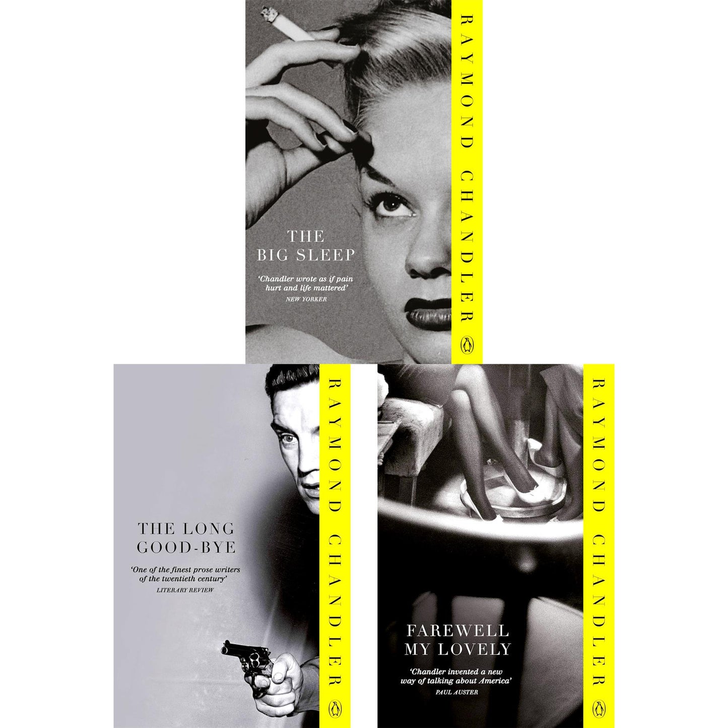 Raymond Chandler’s Philip Marlowe Crime Collection (3 Books Set): The Big Sleep, The Long Goodbye, and Farewell, My Lovely – Detective Stories of Crime, Betrayal, and Mystery in 1940s Los Angeles