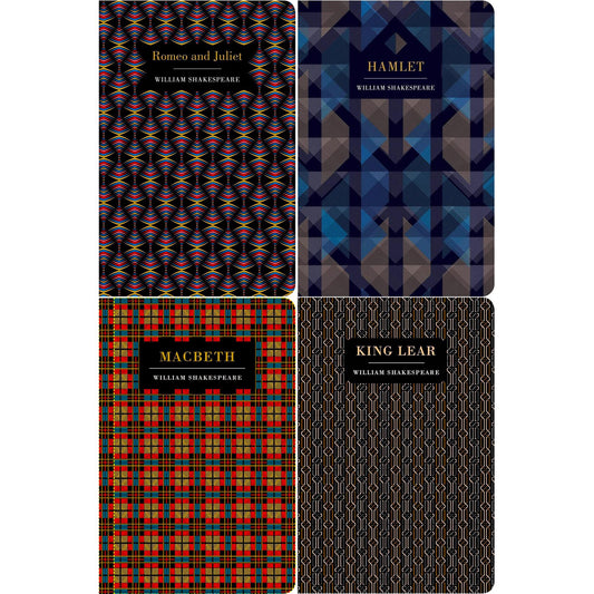 The Shakespeare Tragedies Collection: Romeo and Juliet, Hamlet, Macbeth & King Lear (Hardcover, 4 Books) – Timeless Drama in Exquisite Chiltern Editions