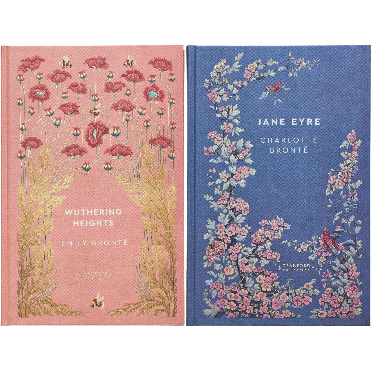 Brontë Sisters & Jane Austen: A Luxurious 10-Book Hardcover Set – Cranford Edition of Timeless Classics with Gold-Stamped Covers, Featuring Love, Ambition & Society in Stunning Collectible Books