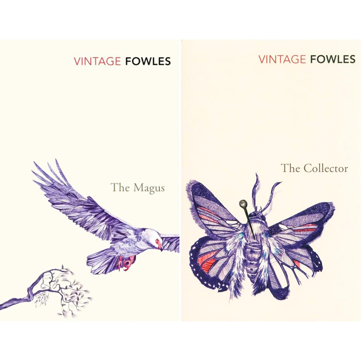 Vintage Fowles Collection – 2 Gripping Psychological Thrillers: The Magus & The Collector by John Fowles (2-Book Set)