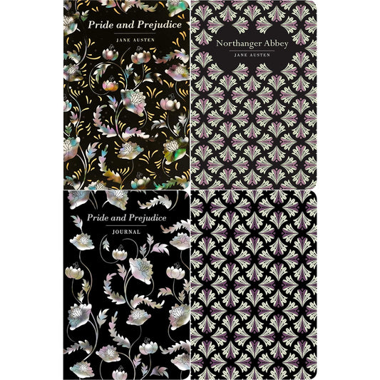 Pride and Prejudice & Northanger Abbey by Jane Austen (Hardcover, 2 Books) with Matching Notebooks – Exquisite Chiltern Editions