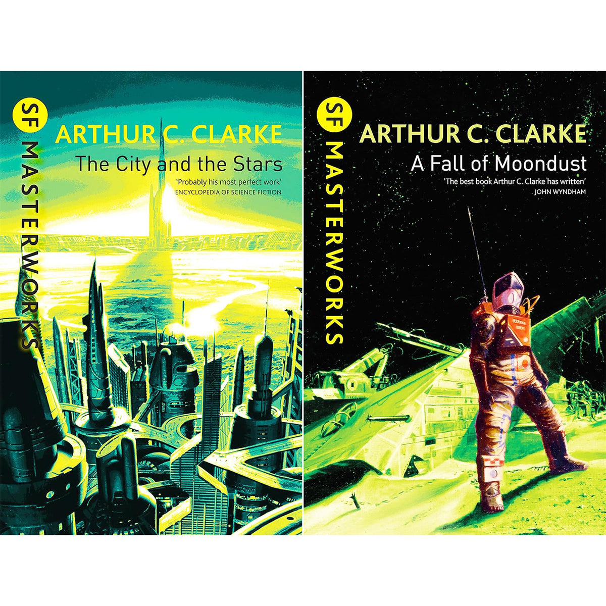 Masterworks Rendezvous Rama Arthur C. Clarke Sci-Fi Collection: Rendezvous with Rama, Fountains of ...