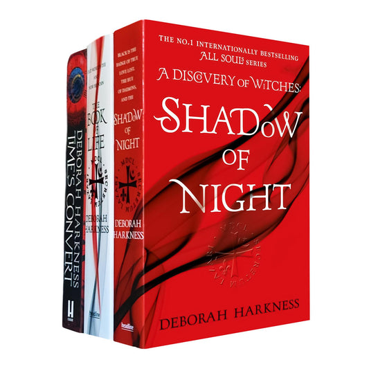 Deborah Harkness Three-Book Collection: Shadow of Night, The Book of Life, and Time's Convert – Enchanting Tales of Magic, History, and Romance from the All Souls Universe