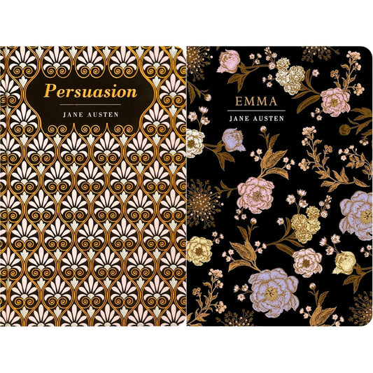 The Witty Heroines Collection: Persuasion & Emma (Hardcover, 2 Books) – Jane Austen’s Timeless Stories in Exquisite Chiltern Editions