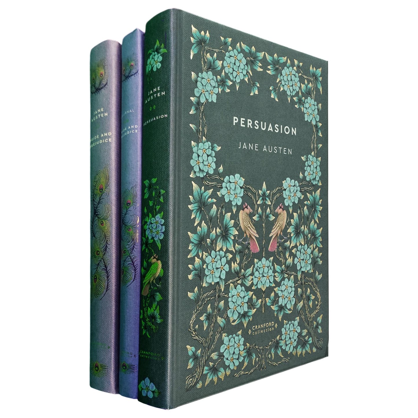Pride and Prejudice & Persuasion by Jane Austen (Hardcover) with Pride and Prejudice Journal – A Cranford Edition Set of Timeless Romance and Enduring Love