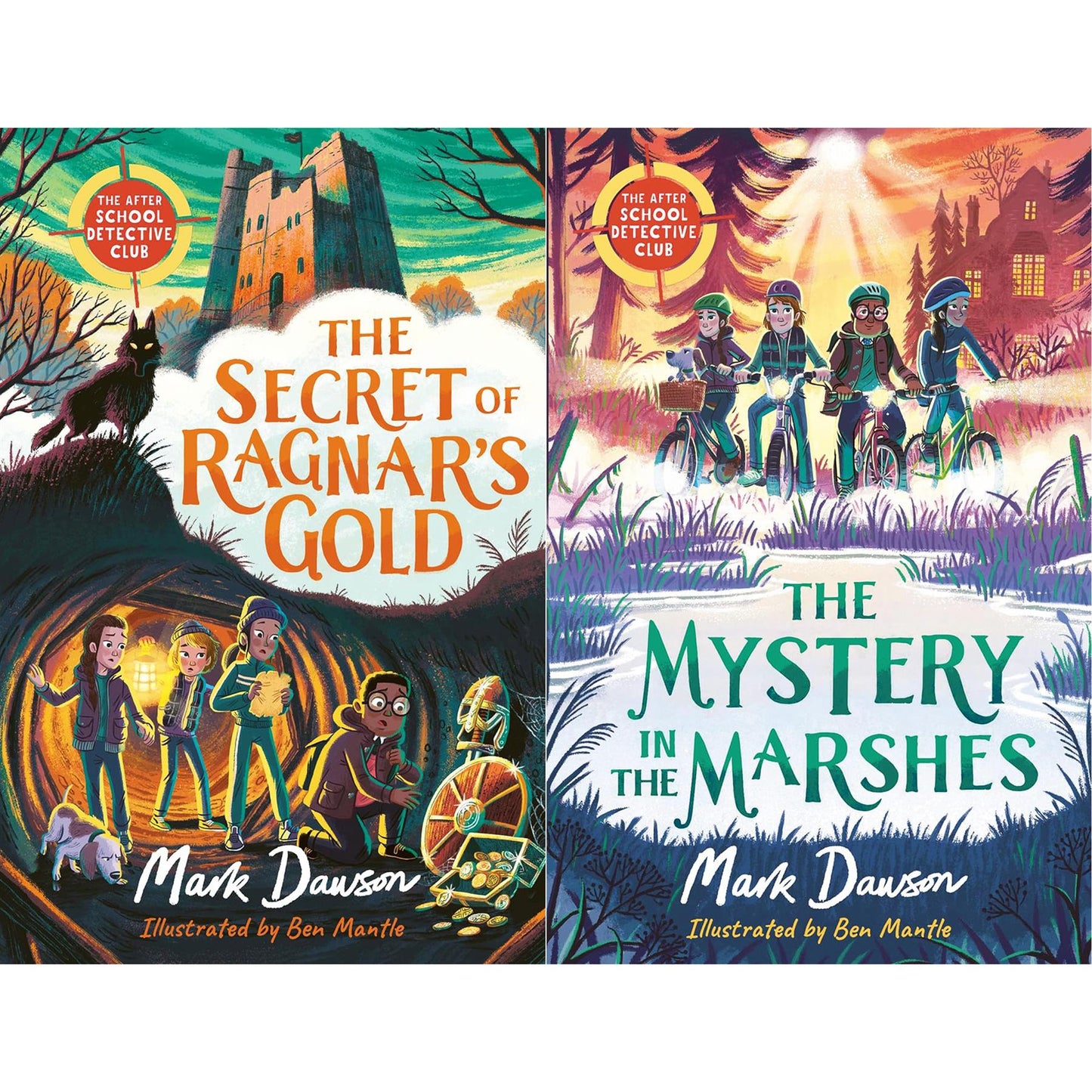 Mark Dawson Two-Book Collection: The Secret of Ragnar's Gold & The Mystery in the Marshes – Thrilling Adventures for Young Readers Who Love Friendship, Mystery, and Detective Stories